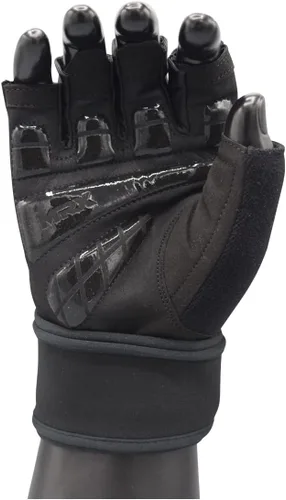 Miniatura 5 de MRX - Guantes de levantamiento de pesas para hombres, guantes de entrenamiento para hombre, guantes de levantamiento de muñeca, guantes de gimnasio