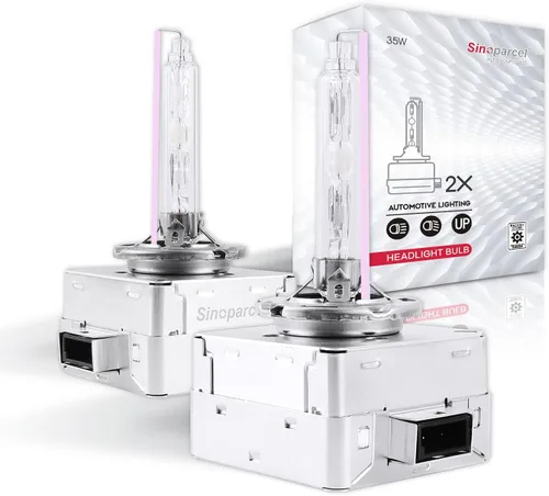 Miniatura 16 de Sinoparcel Bombilla HID de xenón D1S/D1R para faros delanteros – 8000 K 35 W haz alto y bajo 66144 66140 85140 85415, etc. Luces de repuesto