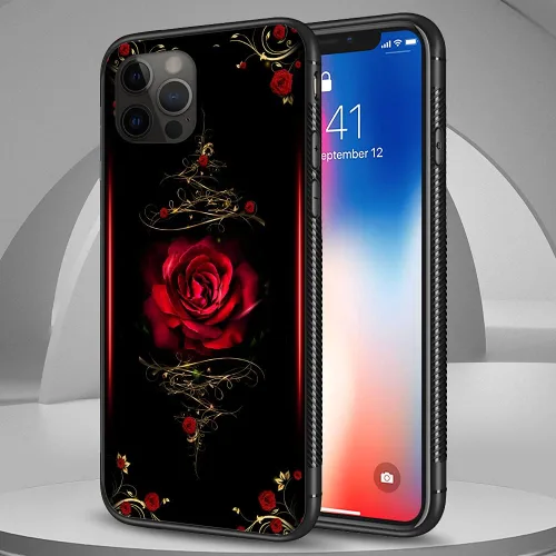 Miniatura 7 de ZHEGAILIAN Funda compatible con iPhone 11 Pro Max, diseño de patrón de policarbonato duro, funda protectora de TPU suave antideslizante para iPhone