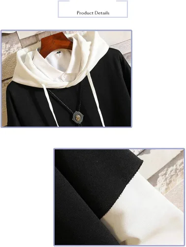 Miniatura 3 de NECHARI Sudadera unisex con capucha de anime japonés para cosplay