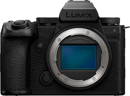 Cámara sin espejo Panasonic LUMIX S5IIX, 24.2MP de fotograma completo con AF híbrido de fase, nueva tecnología Active I.S., Pro-Res de 5.8K, RAW por