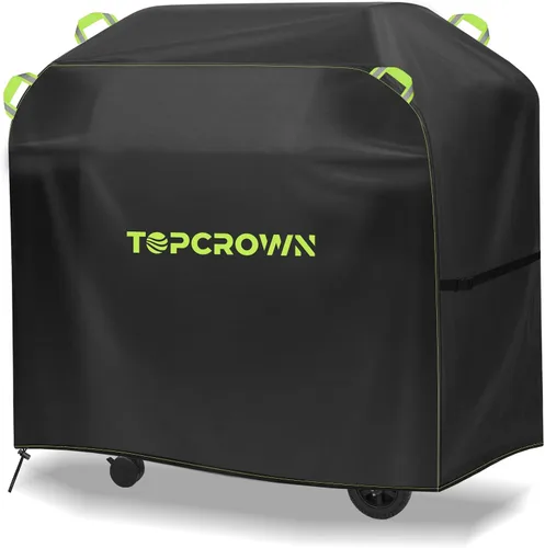 Miniatura 8 de TOPCROWN Funda para parrilla al aire libre, ajuste universal para parrilla de gas de barbacoa de 30 a 32 pulgadas, impermeable, anti-UV, tela Oxford