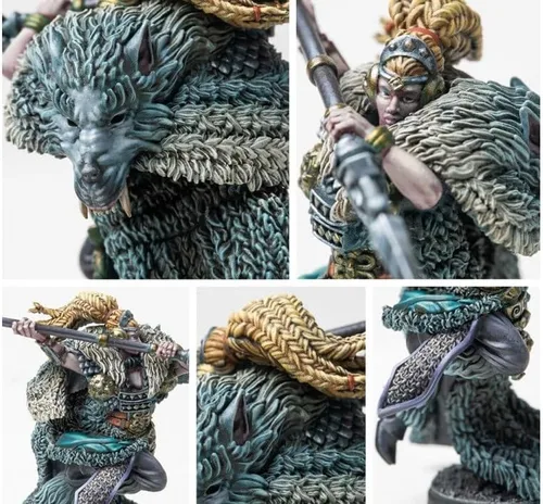 Miniatura 2 de Para Bellum Games Conquista: Nords - Artisan Series Mujer Jarl