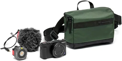 Miniatura 5 de Manfrotto Bolsa para cinturón de calle, bolsa de cintura, para cámara sin espejo, kit de vlogging, funda para cámara de hombro, accesorios