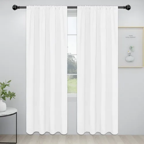 Miniatura 94 de Easy-Going - Cortinas opacas con bolsillo para varilla para el dormitorio, cortinas para ventanas que oscurecen la habitación o la sala de estar