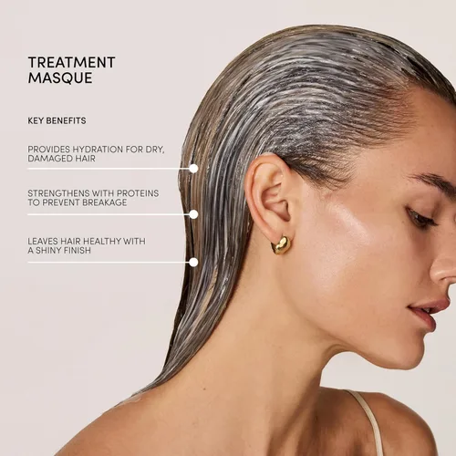 Miniatura 10 de OUAI Mascarilla gruesa para el cabello – Mascarilla para el cabello acondicionador profundo con aceite de almendras, aceite de oliva y queratina
