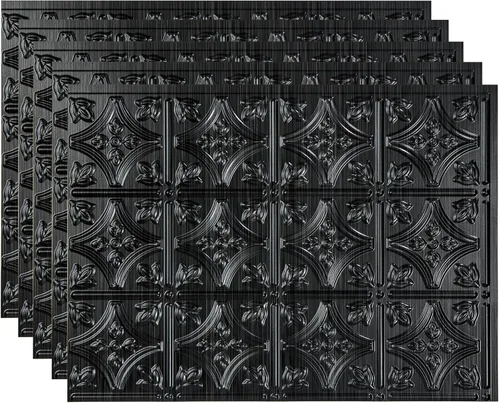 Miniatura 37 de FASÄDE Panel decorativo de vinilo estilo tradicional/patrón 1 en Cashmere (muestra de 6x6 pulgadas)