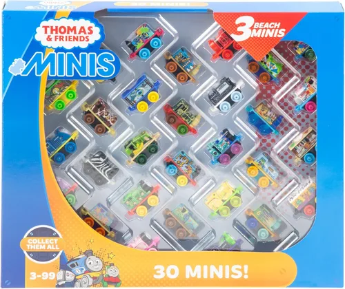 Miniatura 6 de Thomas & Friends Paquete de 30 trenes de juguete MINIS