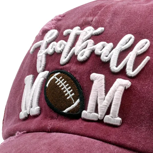 Miniatura 2 de Gorro de camionero desgastado para mujer, gorra de béisbol bordada, regalo para mamá