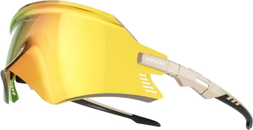 KAPVOE Gafas de Ciclismo Gafas de Sol para Bicicleta de Montaña MTB Gafas Protectoras de Motocicleta a Prueba de Viento Hombres Mujeres Triatlón