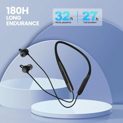 Miniatura 4 de Neckband Bluetooth Headphones Twin Pack｜60H Playtime ×2｜3C Fast Charge｜ENC Call Noise Reduction｜Dual Pairing｜180H Standby｜Perfect for Couples &