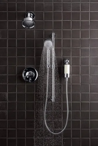 Miniatura 4 de Kohler 30646-CP Sistema de filtración de agua de ducha acuífero, reduce el cloro y el olor, incluye reemplazo de filtro, cromo pulido