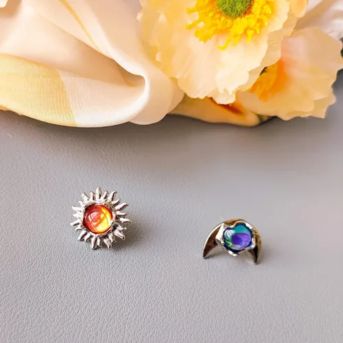 Miniatura 6 de Aretes de tuerca para mujer, bonitos aretes de circonita para niñas, diseño de mariposa y perlas