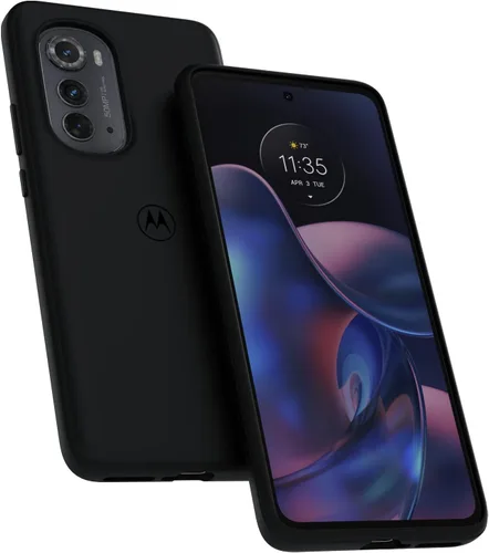 Miniatura 3 de Motorola Funda protectora negra Edge (2022) - Ajuste de precisión, elegante funda para teléfono con absorción de golpes
