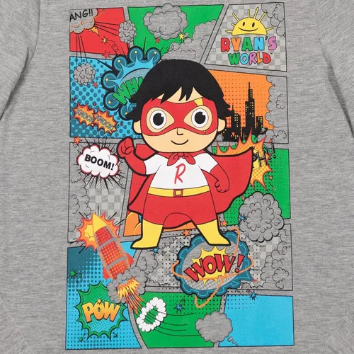 Miniatura 7 de RYAN'S WORLD Paquete de 2 camisetas Red Titan para niños pequeños y grandes