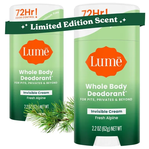 Miniatura 15 de Lume - Desodorante Lume en barra para axilas y partes privadas, 2 unidades de 2.2 oz