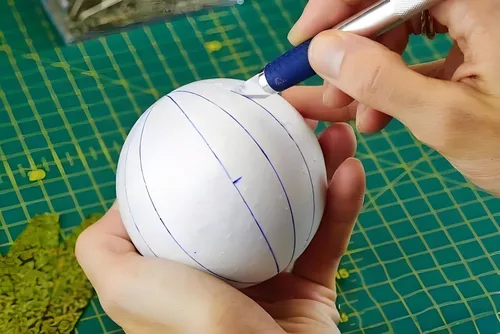 Miniatura 2 de Crafare Bolas de espuma blancas de 3 pulgadas para manualidades, paquete de 40 bolas de espuma redondas de poliestireno liso para manualidades