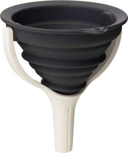 Miniatura 8 de Dexas POP - Embudo de silicona plegable pequeño, 2.5 pulgadas de diámetro, color gris