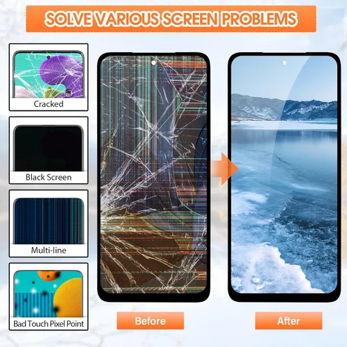 Miniatura 5 de Pantalla para Motorola Moto G 5G 2025, reemplazo de pantalla LCD de 6.7 pulgadas, XT2513V, XT2513-1, XT2513-2 piezas de reparación del ensamblaje