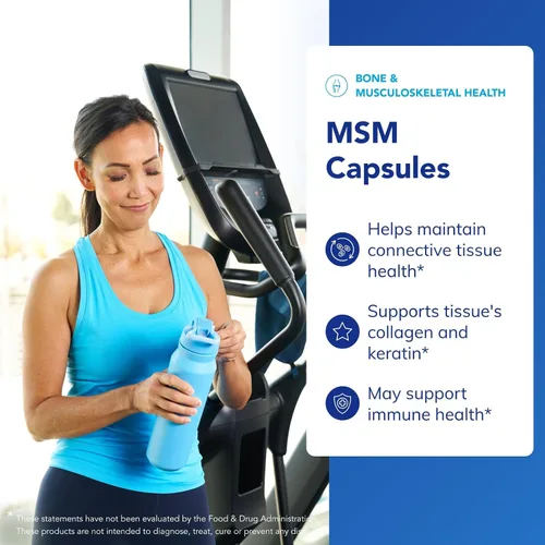Miniatura 3 de Pure Encapsulations Cápsulas MSM Suplemento de azufre para apoyar las articulaciones, el sistema inmunológico, el tejido conectivo y la salud