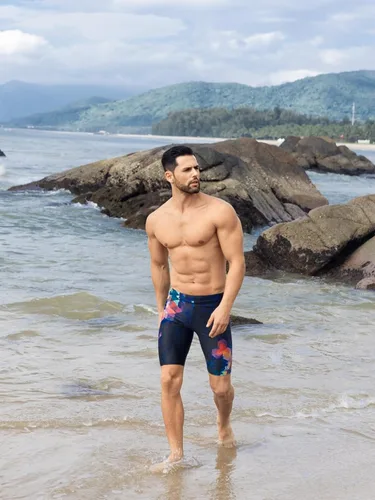 Miniatura 8 de 361 Swim Jammers for Men, Pro Racing Training Swimsuit, Chlorine Resistant Endurance Swimming Pants