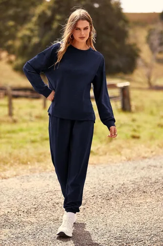 Miniatura 75 de Prettygarden - Conjunto de pijama de dos piezas para mujer, diseño de teñido anudado, sudadera informal de manga larga con pantalones largos, ropa