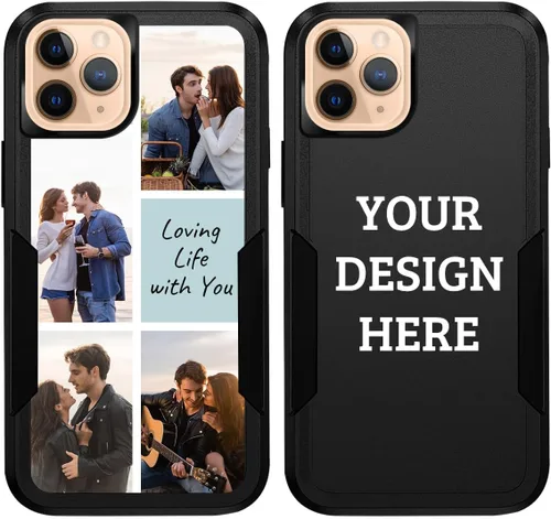 Miniatura 12 de Fundas de teléfono personalizadas con múltiples imágenes para iPhone 11 Pro Max, imágenes personalizadas, protección contra caídas, cuerpo completo