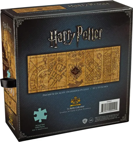 Miniatura 5 de The Noble Collection Rompecabezas del mapa del merodeador de Harry Potter