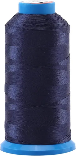 Miniatura 10 de Selric [1500 yardas/recubierto/sin desenredo/22 colores disponibles] Hilos de nailon prensado resistentes #69 T70 tamaño 210D/3 para tapicería