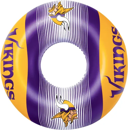 Miniatura 9 de BigMouth - Flotadores inflables para piscina de 36 pulgadas, con licencia oficial de la NFL, tubo interior para adultos y adolescentes