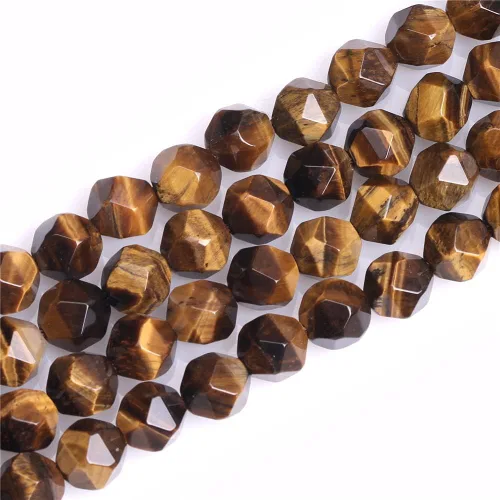 Miniatura 8 de JOE FOREMAN Cuentas de ojo de tigre rojo natural de 0.236 pulgadas (0.236 in), piedras preciosas semipreciosas, chakras redondas de agujero grande