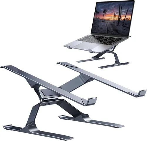 Soporte ajustable para computadora portátil, elevador portátil para laptop, soporte ergonómico para MacBook Pro Air, Dell XPS, HP, Lenovo (13.3-17.3