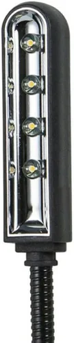 Miniatura 4 de Lámpara de estudio con luz LED XLR de 22 pulgadas, 3 pines, para DJ, lámpara de cuello de cisne para mezclador de escenario, consola de luces