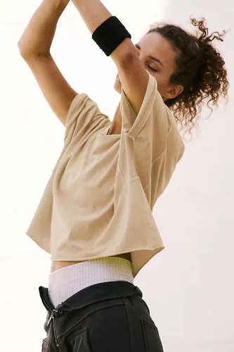Miniatura 2 de Camisetas cortas de manga corta para mujer, de algodón, básicas, casuales, atléticas, para yoga, correr, para verano