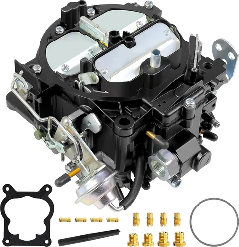 Miniatura 6 de Carburador Rochester Quadrajet de 4 barriles reemplazable para motores Chevy 350 327 427 454 SBC v8 en camiones y autos 1966-1973, para Corvette