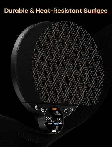 Miniatura 8 de Cocinare Balanza digital de café, control de precisión con tres modos: asistencia de preparación, pesaje, competencia, báscula digital de cocina