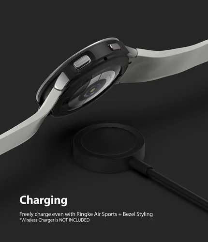 Miniatura 9 de Ringke [Deportes aéreos + estilo bisel] Compatible con Samsung Galaxy Watch 4 de 1.575 pulgadas, funda flexible de poliuretano termoplástico a