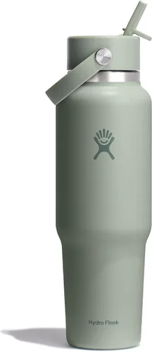 Miniatura 72 de Hydro Flask Botella de agua de viaje – Acero inoxidable aislado – Tapa ancha con pitillo, antiderrames, a prueba de fugas en 24 oz Trillium Pink