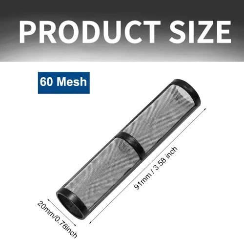 Miniatura 2 de Filtro pulverizador de pintura sin aire 390 395 490 495 595 colector de bomba 60 malla 12 piezas compatibles con 246384 para pulverizador de pintura