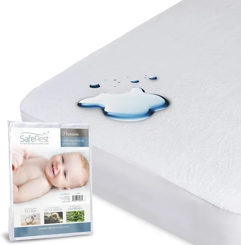 Miniatura 18 de SafeRest Sleepure - Protector de colchón impermeable tamaño individual derivado de viscosa de bambú - Ajustado con bolsillos elásticos - Funda