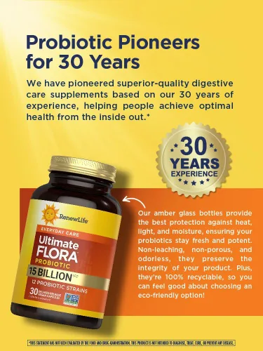 Miniatura 5 de Renew Life Cápsulas probióticas diarias, suplemento diario que apoya la salud urinaria, digestiva e inmunológica, L. Rhamnosus GG, sin lácteos, soja