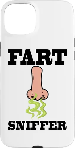 Miniatura 9 de Fart Sniffer Shirt, Gross Dad Joke Shirt, Weird Funny Fart Case for iPhone 17