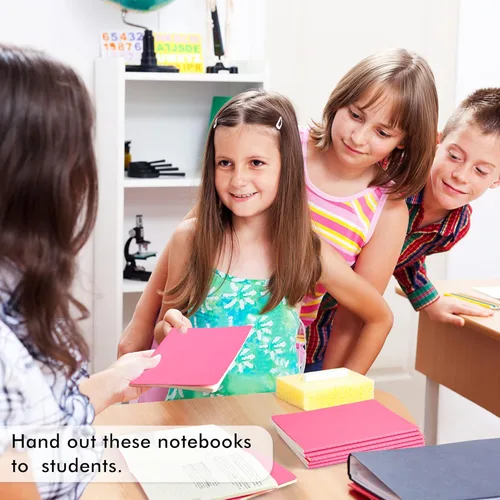 Miniatura 6 de feela - Paquete de 36 diarios de tapa suave a granel, diario de viaje con forro en blanco para mujeres y hombres, cuadernos con rayas universitarias