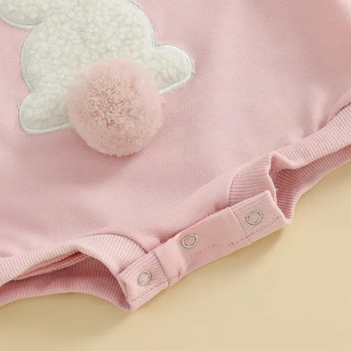 Miniatura 36 de FYBITBO Sudadera de cuello redondo para bebé niña y niño, mameluco de burbujas, camisa de manga larga, traje de San Valentín, ropa de otoño