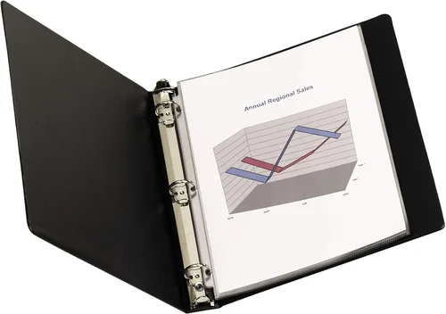 Miniatura 4 de Avery Protectores de láminas de vinilo transparentes resistentes, carga superior, 100 protectores de documentos (73900)
