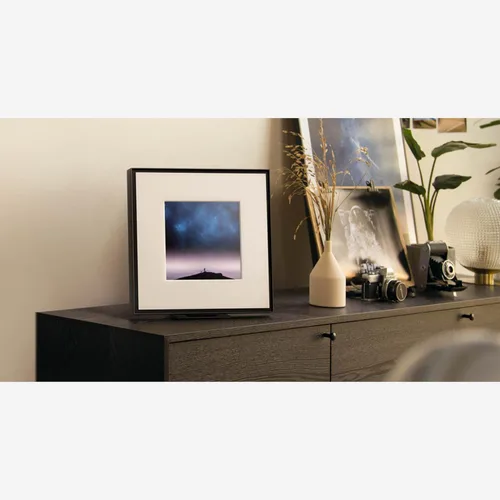 Miniatura 7 de Samsung LS60D Music Frame Altavoz inteligente con audio Dolby Atmos, Q-Symphony, diseño personalizable, sonido de amplio rango, transmisión