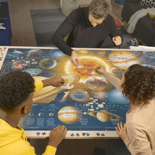 Miniatura 3 de Ravensburger - Odisea espacial - Rompecabezas de 5000 piezas - Representación bellamente vívida de nuestro sistema solar galáctico y datos cósmicos