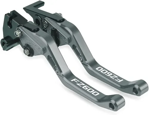 Miniatura 9 de DOUKI Para Yamaha FZ600 1987 1989 1988 FZ 600 FZ600 Accesorios de motocicleta Palancas de embrague de freno corto Palanca ajustable de aluminio CNC