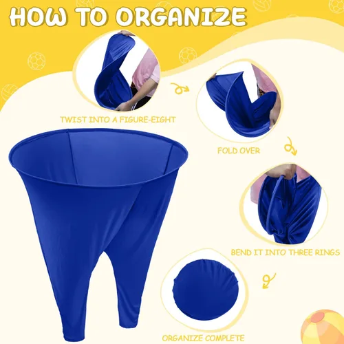 Miniatura 3 de Juego de pantalones de abuelita para patio, pantalones gigantes de abuelita, juego al aire libre, incluye pelotas hinchables y bombas de aire
