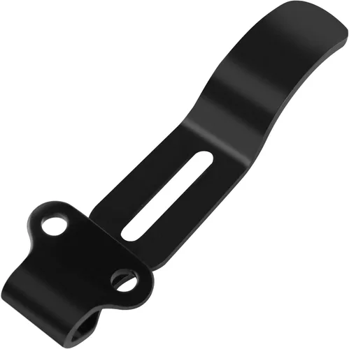 Miniatura 6 de Clips de bolsillo de transporte profundo con 2 tornillos, clip de bolsillo de acero inoxidable para benchmade Bugout 535 y más, acabado anodizado